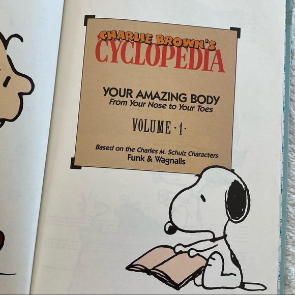 Charlie Brown’s Cyclopedia Volume 1 Your Amazing Body 1990 Vintage Book - Picture 2 of 9